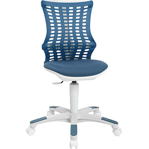 4014296796994 - Kinderdrehstuhl Sitness X Chair 20 FX230CR55 petrol weiß Stoff 4014296796994 Topstar