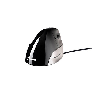 8717399995788 - Vertikalmaus Evoluent Standard BNEEVSR 3 Tasten mit Kabel USB-Kabel Rechtshänder ergonomisch optisch schwarz silber 8717 8717399995788 - Vertikalmaus Evoluent Standard BNEEVSR 3 Tasten mit Kabel USB-Kabel Rechtshänder ergonomisch optisch schwarz silber 8717