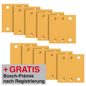 4059952542294 - Expert Schleifpapier C470 115x107mm mit 6 Löcher Körnung K60 Körnung Packungsinhalt 10 Stück - Bosch 4059952542294 - Expert Schleifpapier C470 115x107mm mit 6 Löcher Körnung K60 Körnung Packungsinhalt 10 Stück - Bosch