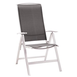 4043153088064 - BEST Gartenstühle mit Armlehnen Palermo grau 2 St