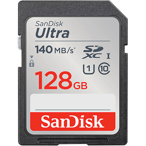 SanDisk Speicherkarte SDXC-Card Ultra 128 GB