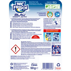 4015000969628 - BLAU KRAFT AKTIV WC-Duftspüler Ozeanfrische 500 g 4015000969628 50 Gramm 4015000969628 - BLAU KRAFT AKTIV WC-Duftspüler Ozeanfrische 500 g 4015000969628 50 Gramm