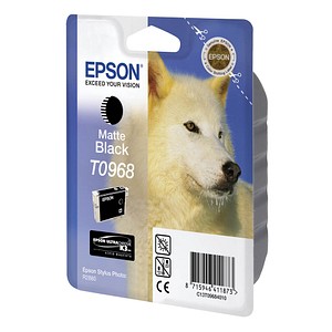EPSON T0968 matt schwarz Tintenpatrone EPSON T0968 matt schwarz Tintenpatrone