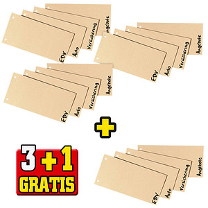 4250073822818 - 600 + 200 GRATIS Trennstreifen chamois 600 St + GRATIS 200 St