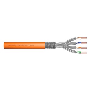 4016032480792 - DIGITUS Professional Cat7 S FTP Verlegekabel simplex (orange 250 Meter Trommel) (DK-1743-VH-250) 4016032480792 - DIGITUS Professional Cat7 S FTP Verlegekabel simplex (orange 250 Meter Trommel) (DK-1743-VH-250)