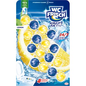 4015000969833 - KRAFT AKTIV WC-Duftspüler Lemon 4x 500 g