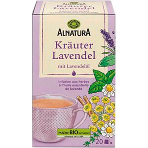 ALNATURA Kräuter Lavendel Bio-Tee 20 Portionen
