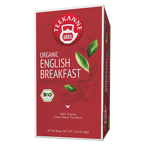 9001475072883 - TEEKANNE Bio English Breakfast Tee Packung mit 20 Stück 9001475072883 - TEEKANNE Bio English Breakfast Tee Packung mit 20 Stück