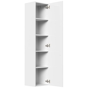 4251982676493 - POSSEIK Bad-Hängeschrank LEVANA XXL weiß glanz 350 x 300 x 1500 cm