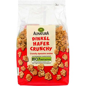 ALNATURA Bio Dinkel Hafer Crunchy Müsli 375,0 g, 1 St.
