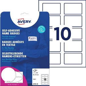 4004182063538 - AVERY Zweckform Ablösbare Etiketten J4785-20 Rechteckig mit abgerundeten Ecken Weiß 20 Blatt à 10 Etiketten 4004182063538 - AVERY Zweckform Ablösbare Etiketten J4785-20 Rechteckig mit abgerundeten Ecken Weiß 20 Blatt à 10 Etiketten