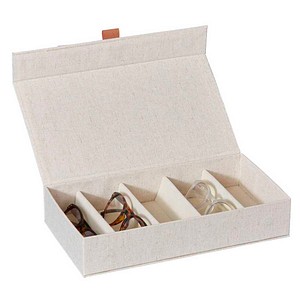 LOVE !T STORE !T Premium Brillenbox beige 30,0 x 17,0 x 6,0 cm, 1 St.