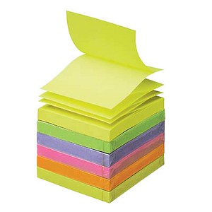 Post-it® Z-Notes Haftnotizen Standard R330NR farbsortiert 6 Blöcke Post-it® Z-Notes Haftnotizen Standard R330NR farbsortiert 6 Blöcke