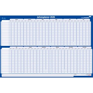 8713797112291 - Jahresplaner Monatseinteilung 900 x 600 cm 8713797112291 Legamaster
