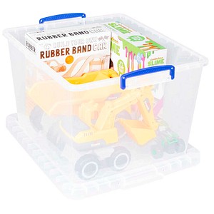 5060456652081 - Really Useful Box Aufbewahrungsbox 335 l Transparent Kunststoff 383 x 46 x 285 cm 3 Stück
