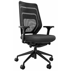 4260761570839 - Bürostuhl Asiento 4260761570839 Stoff schwarz Gestell schwarz