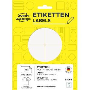 4004182510636 - 40 Namensetiketten weiß 800 x 540 mm 4004182510636 - 40 Namensetiketten weiß 800 x 540 mm