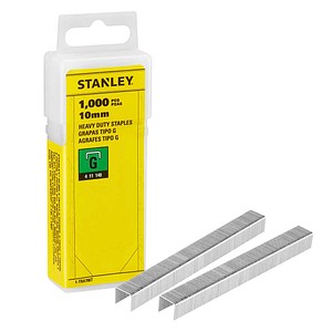 Klammern typ g 4 11 140 10 mm 1000 Stück - Stanley