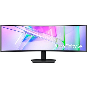 8806095251233 - ViewFinity S9 S49C950UAU LED-Monitor EEK G (A - G) 1245 cm (49 Zoll) 5120 x 1440 Pixel 329 5 ms DisplayPort HDMI® Kopfhörer (35 mm Klinke) USB