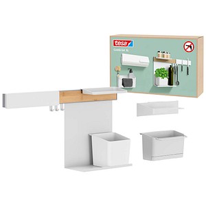 4063565273346 - Küchen-Organizer Kombi Set XL weiß 865 cm 340 cm 4063565273346 Tesa 4063565273346 - Küchen-Organizer Kombi Set XL weiß 865 cm 340 cm 4063565273346 Tesa