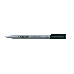 STAEDTLER Lumocolor Folienstift schwarz 1,0 mm non-permanent