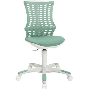 4014296797045 - Kinderdrehstuhl Sitness X Chair 20 FX230CR66 mintgrün weiß Stoff 4014296797045 Topstar