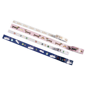4001868124217 - Washi Tape Falala Deko-Klebeband matt 100150 mm x 50 m 4001868124217 folia 4 Rolle