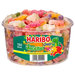 HARIBO SAUERier Fruchtgummi 150 St./1350,0 g, 150 St.