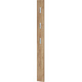 HAKU Möbel Wandgarderobe 37146 eiche Metall 7 Haken 89,0 x 20,0 cm >>  büroshop24