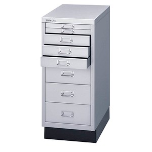 Bisley Multidrawer L298s Schubladenschrank Silber Silber 8