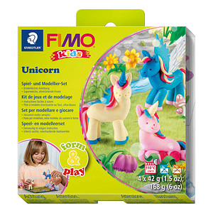 STAEDTLER Modelliermasse FIMO® kids Unicorn mehrfarbig