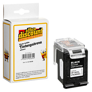 4250073826694 -  schwarz Druckerpatrone kompatibel zu HP 302XL (F6U68AE)