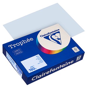 3329680001709 - Kopierpapier Trophée Color 2633PC A4 160g hellblau  3329680001709 250 Blatt