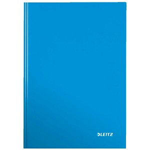 4002432399529 - Notizbuch WOW 4626-10-36 blau metallic A4 kariert 90g 80 Blatt 160 Seiten 4002432399529 Leitz