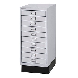 BISLEY MultiDrawer™ L2910S Schubladenschrank silber 10 Schubladen 27,8 x 38,0 x 67,0 cm