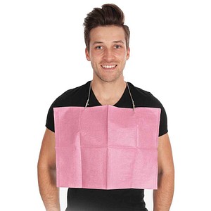 4015544711707 - Patientenservietten rosa 2-lagig 460 x 330 cm 125 St