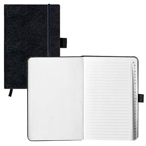 herlitz Adressbuch Classic Collection schwarz, 1 St.