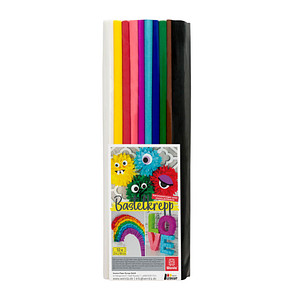 4005063276900 - Krepppapier Regenbogen farbsortiert 31 g qm 4005063276900 10 Rolle