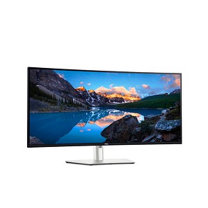 DELL UltraSharp U4025QW Curved Monitor 101,0 cm (40,0 Zoll) silber