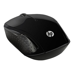 0889899982693 - PC-Maus Wireless 200 X6W31AA ABB 3 Tasten kabellos USB-Funk optisch schwarz 0889899982693 HP