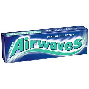 4009900580380 - Airwaves Menthol & Eukalyptus zuckerfrei 12 Stück 30er Pack