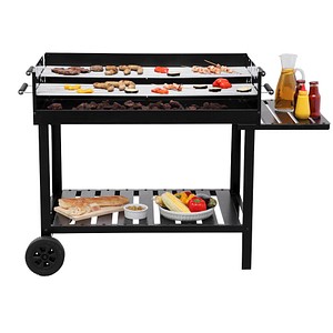 4011964029910 - tepro Holzkohlegrill Atlanta 1380 x 690 x 920 cm