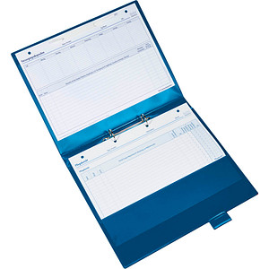 BOI Click-Plus Ambulant Patienten-Dokumentationsmappe 2-Ringe blau 3,5 cm DIN A4