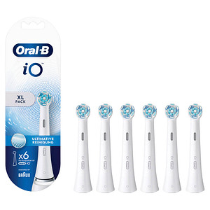 6 Oral-B iO Ultimative Reinigung Zahnbürstenaufsätze