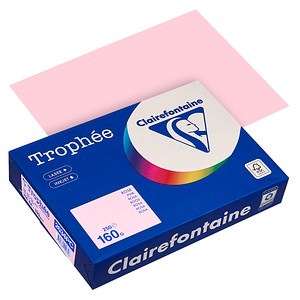 3329680002348 - Kopierpapier Trophée Color 2634PC A4 160g hellrosa  3329680002348 Clairefontaine