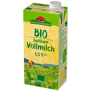 Schwarzwaldmilch H-Weide 3,5% Bio-Milch 12x 1,0 l
