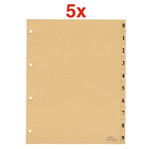 AKTION: 5x 100 office discount Trennblätter beige AKTION: 5x 100 office discount Trennblätter beige