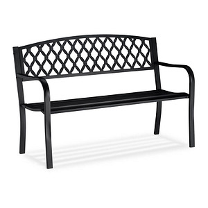 4052025261153 - Gartenbank 10026115_0 schwarz Metall 1275 cm 4052025261153 relaxdays 4052025261153 - Gartenbank 10026115_0 schwarz Metall 1275 cm 4052025261153 relaxdays
