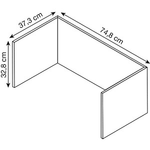 4032062306093 - FlexWall Akustikrückwand bordeaux 748 x 373 x 328 cm 4032062306093 Hammerbacher 4032062306093 - FlexWall Akustikrückwand bordeaux 748 x 373 x 328 cm 4032062306093 Hammerbacher