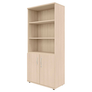 4260761570754 - Regalschrank Basic 4260761570754 akazie 800 x 442 x 1851 cm 4260761570754 fm